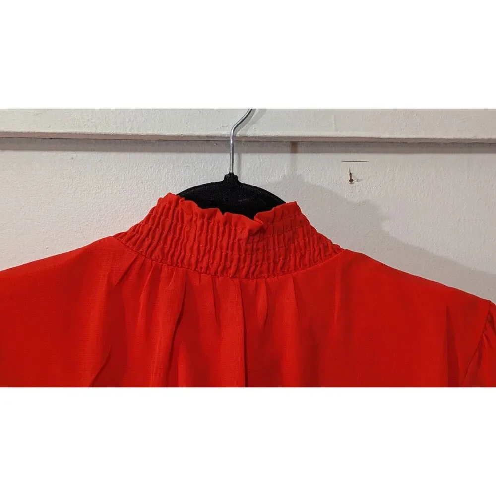 Perseption Concept mock neck blouse sz. Med.